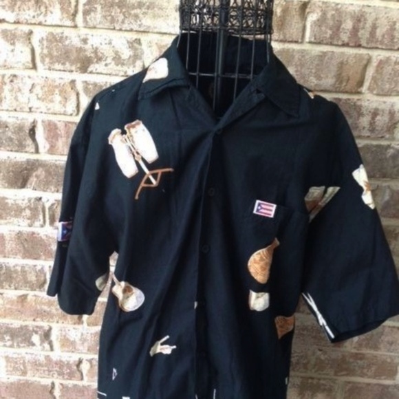 Salsa Shirt Clave Drums Guitar Cuban Musician Band - Picture 1 of 7